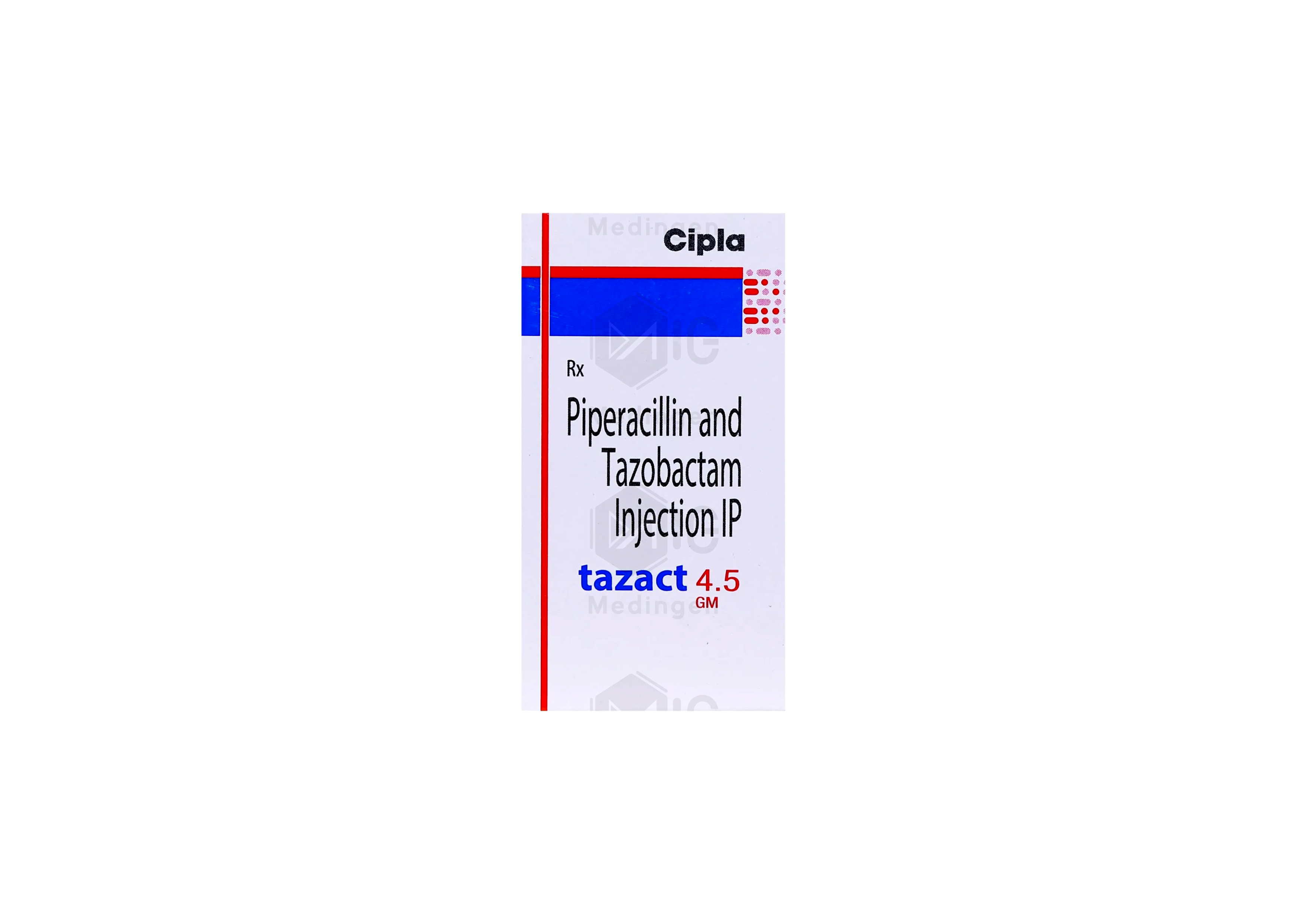 TAZACT 4.5GM INJECTION